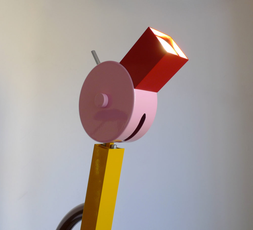 Ettore Sottsass "Tahiti" Lamp by Memphis Group, Milano 1981