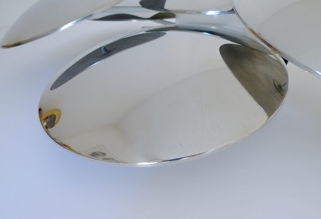 Rare Reggiani Model #340/5 Wall Light Sconce by Luigi Argenta, c.1970