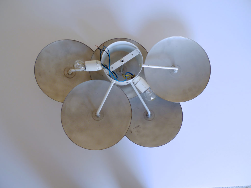 Rare Reggiani Model #340/5 Wall Light Sconce by Luigi Argenta, c.1970