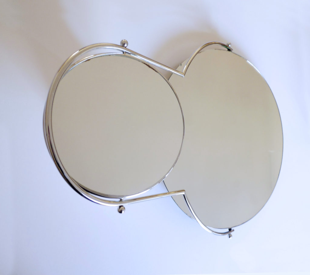 Rodney Kinsman "Orbit" Wall Mirror by Bieffeplast, Italy, 1984