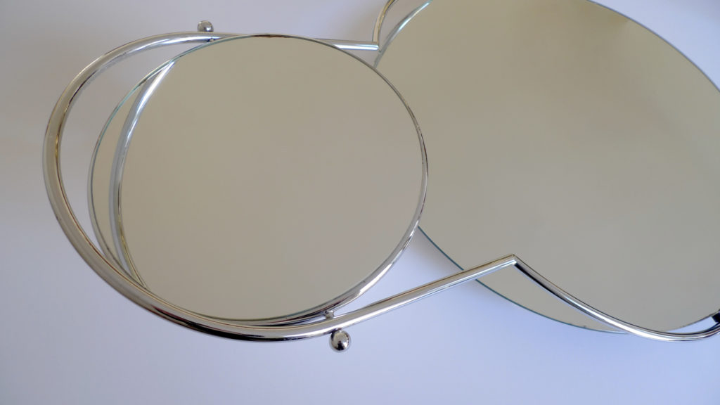 Rodney Kinsman "Orbit" Wall Mirror by Bieffeplast, Italy, 1984