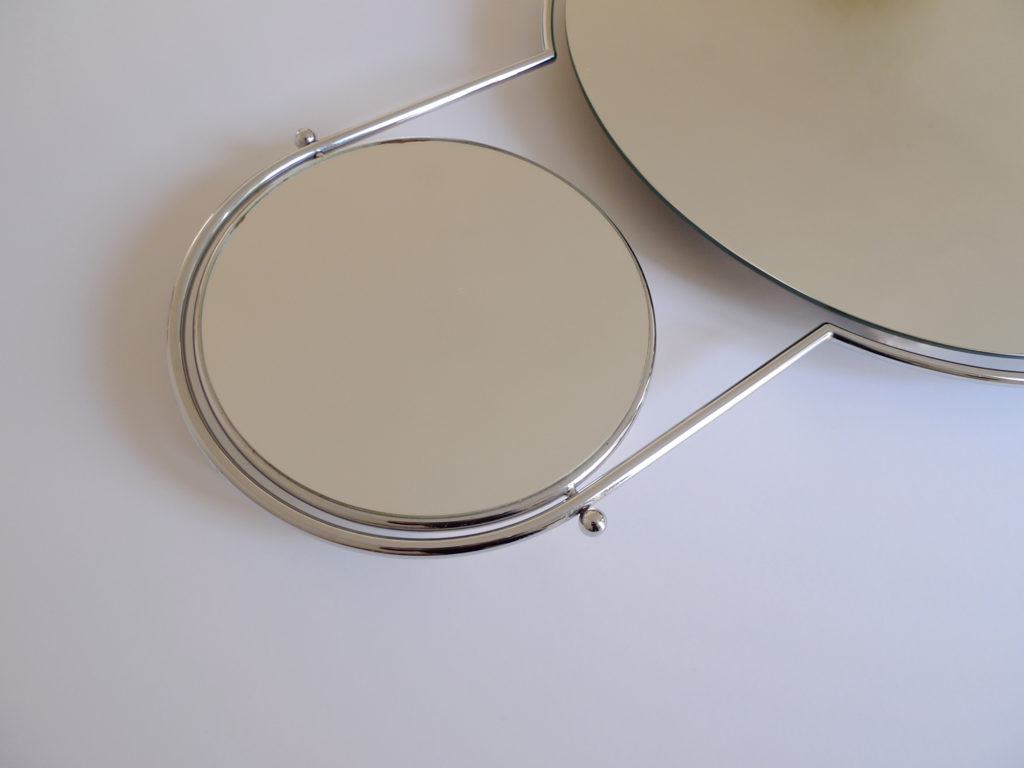 Rodney Kinsman "Orbit" Wall Mirror by Bieffeplast, Italy, 1984
