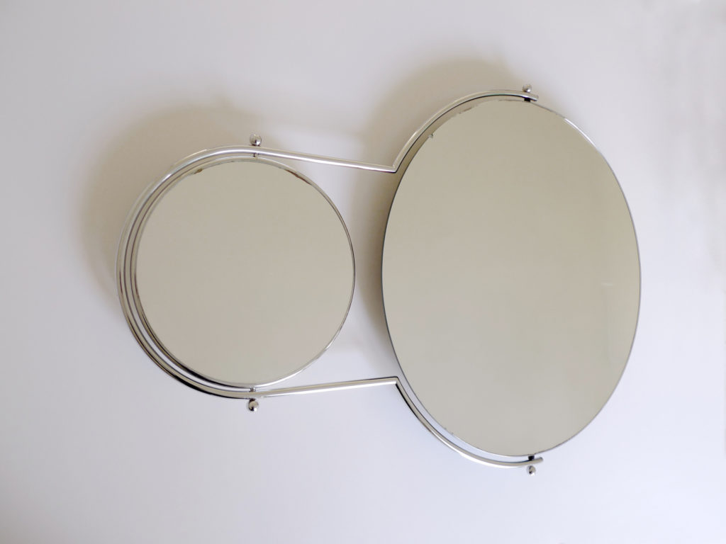 Rodney Kinsman "Orbit" Wall Mirror by Bieffeplast, Italy, 1984