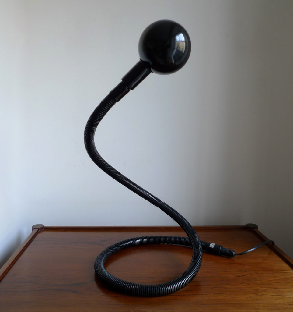 Isao Hosoe "Hebi" Table Lamp by Valenti Luce, Italy 1972