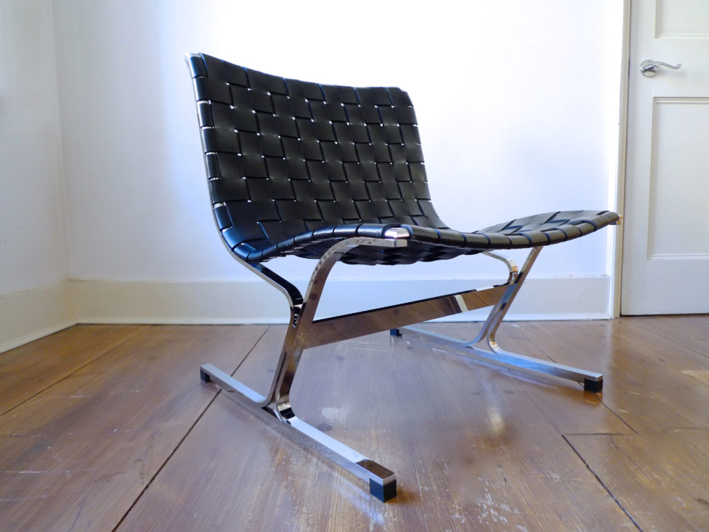 Mid-Century Ross Littell "PLR 1" Lounge Chair for ICF Italy, 1960s