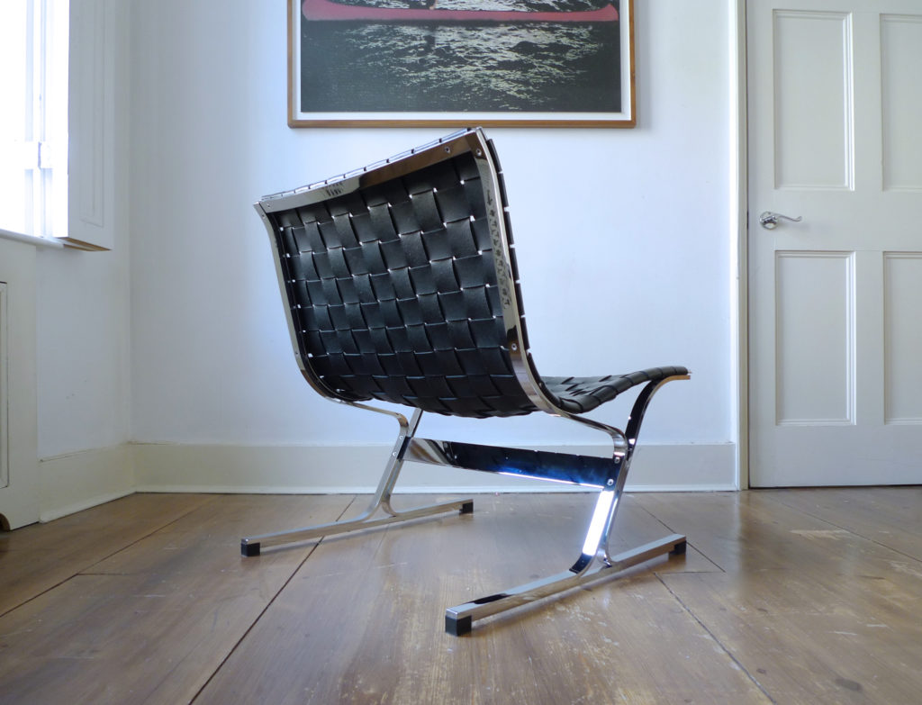 Mid-Century Ross Littell "PLR 1" Lounge Chair for ICF Italy, 1960s