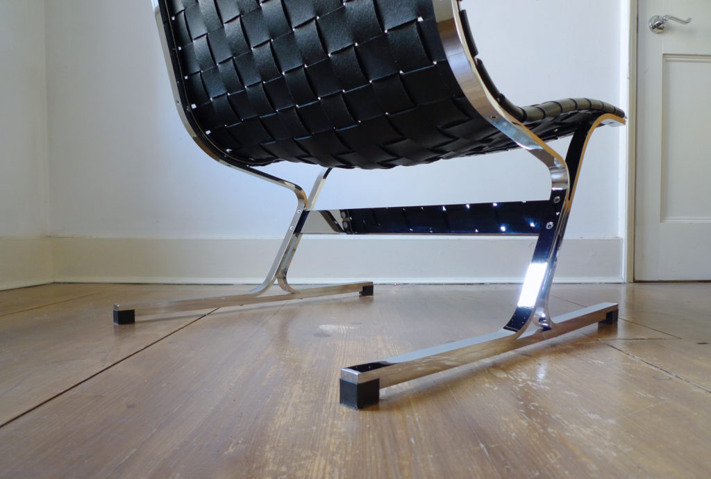 Mid-Century Ross Littell "PLR 1" Lounge Chair for ICF Italy, 1960s