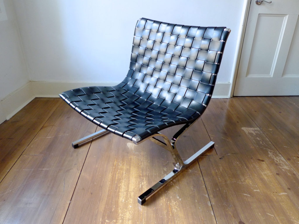 Mid-Century Ross Littell "PLR 1" Lounge Chair for ICF Italy, 1960s