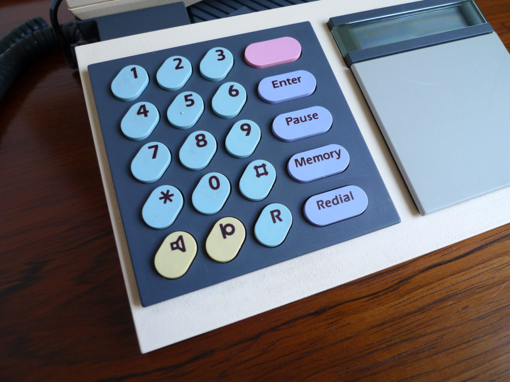 Postmodern Bang & Olufsen "Beocom 2000" Telephone by Henrik Sørig Thomsen, 1986