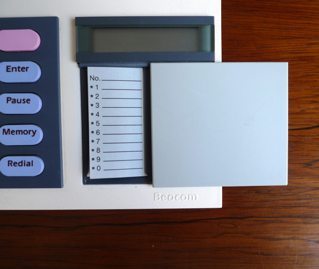 Postmodern Bang & Olufsen "Beocom 2000" Telephone by Henrik Sørig Thomsen, 1986