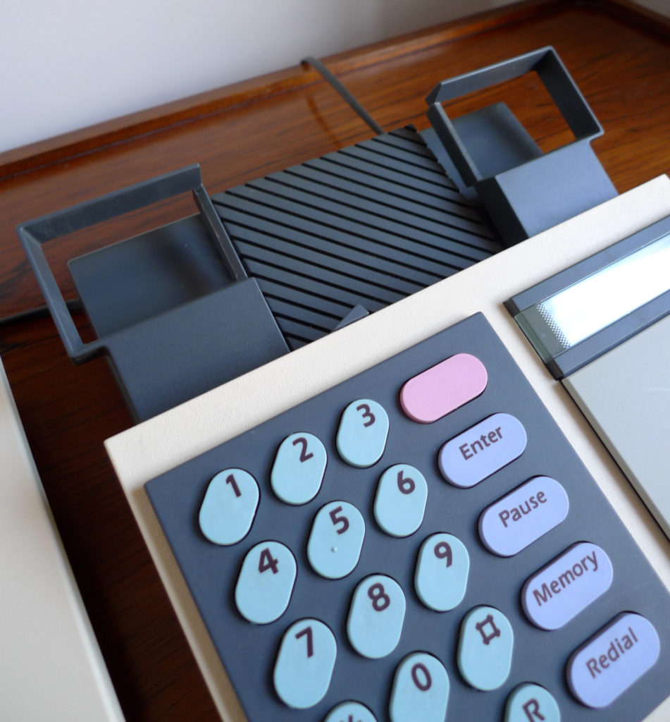 Postmodern Bang & Olufsen "Beocom 2000" Telephone by Henrik Sørig Thomsen, 1986