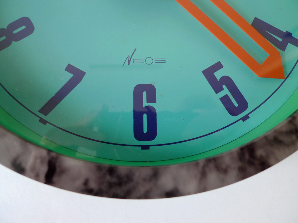Postmodern Wall Clock by Du Pasquier & Sowden for Neos - Lorenz, 1988