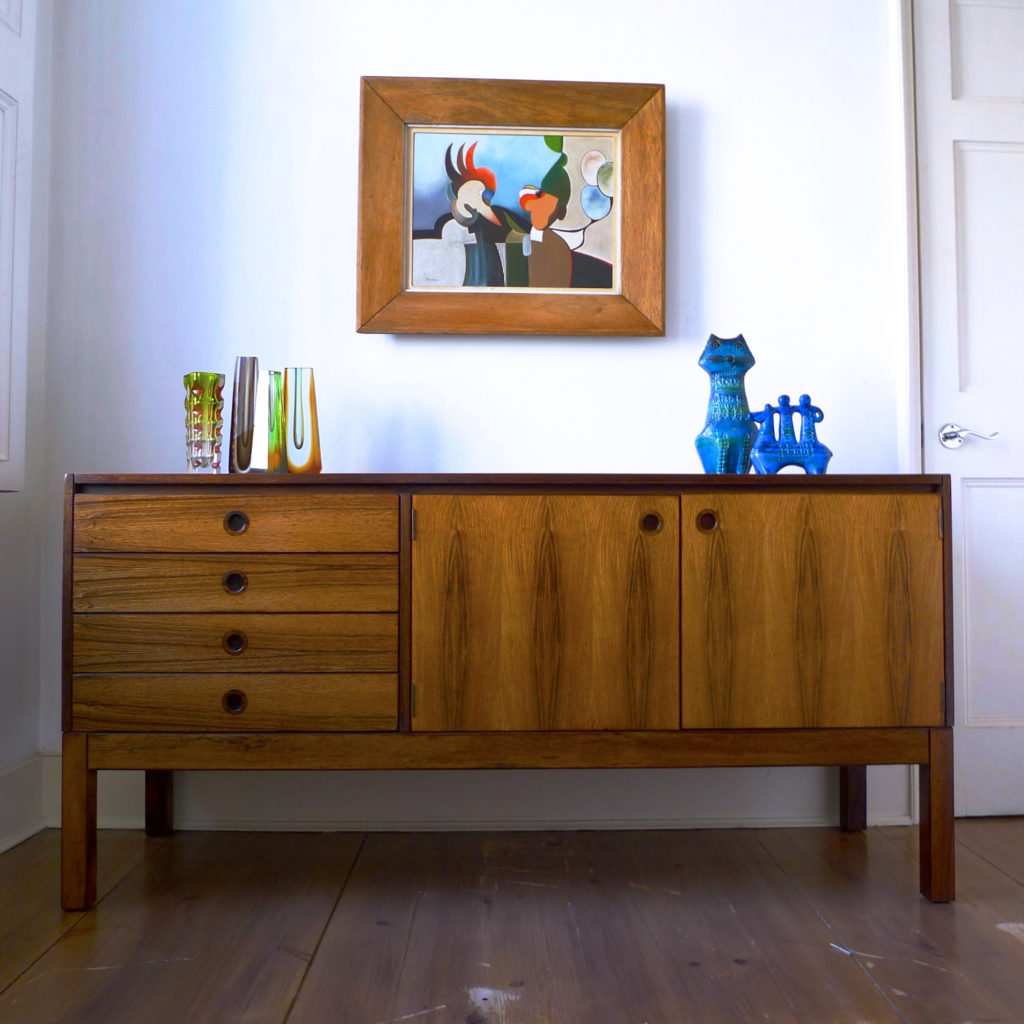 Robert Heritage Rosewood Sideboard for Archie Shine, 1977
