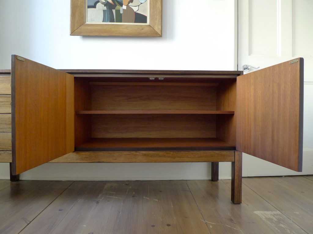 Robert Heritage Rosewood Sideboard for Archie Shine, 1977