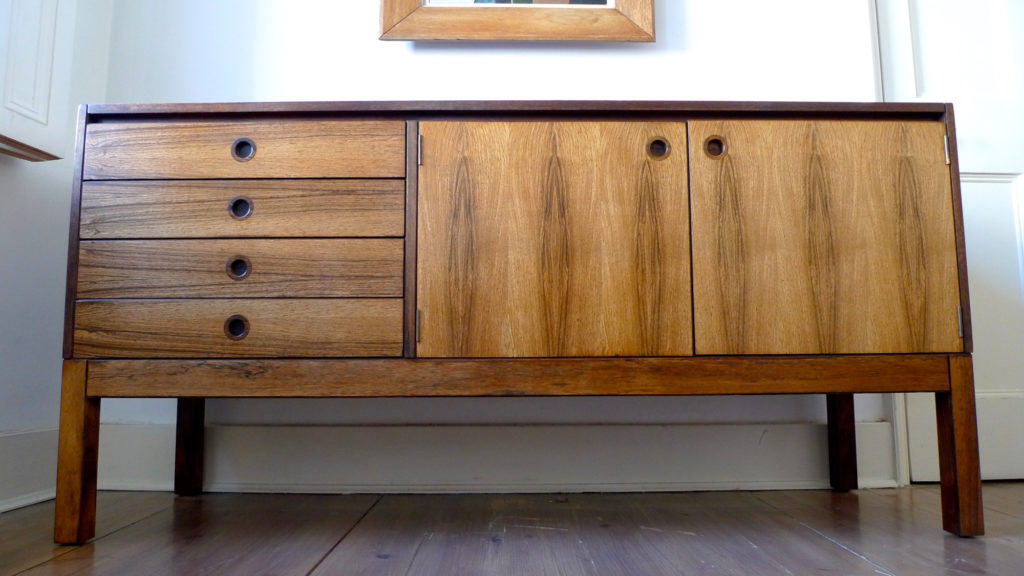 Robert Heritage Rosewood Sideboard for Archie Shine, 1977