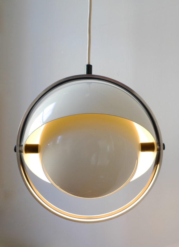 Brylle & Jacobsen "Moon Light" Pendant Light for Quality System, c.1960s