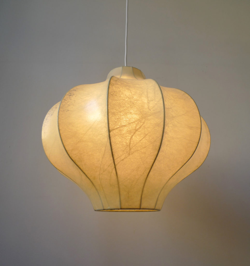 Vintage Space Age 'Cocoon' Pendant Light, c.1950s