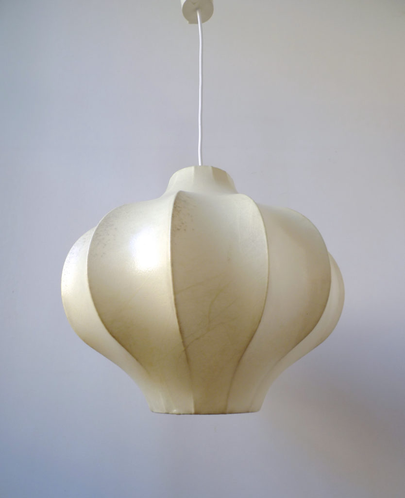 Vintage Space Age 'Cocoon' Pendant Light, c.1950s