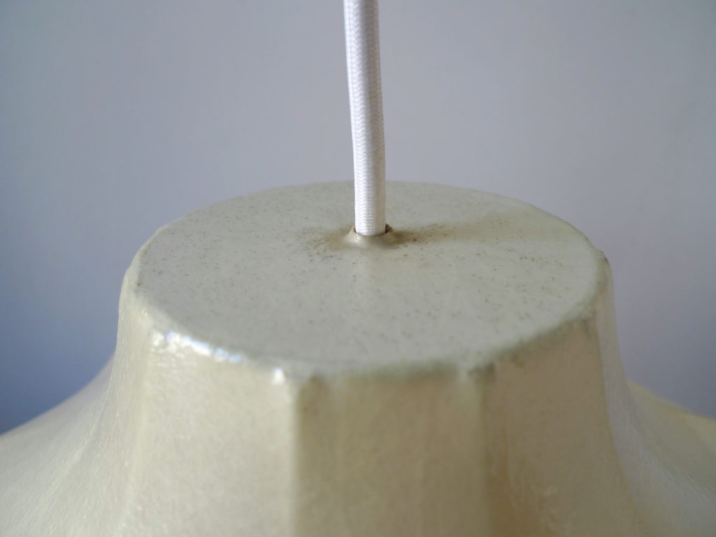 Vintage Space Age 'Cocoon' Pendant Light, c.1950s