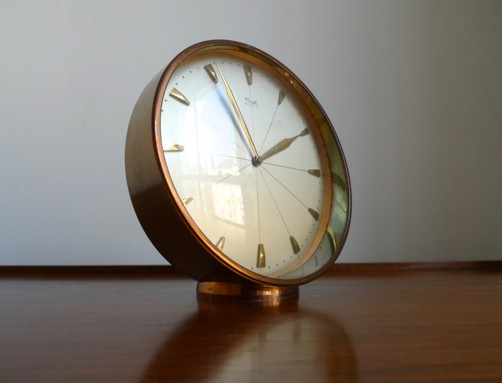 Kienzle "Superia" Mid-Century Mantle Clock, 1960s