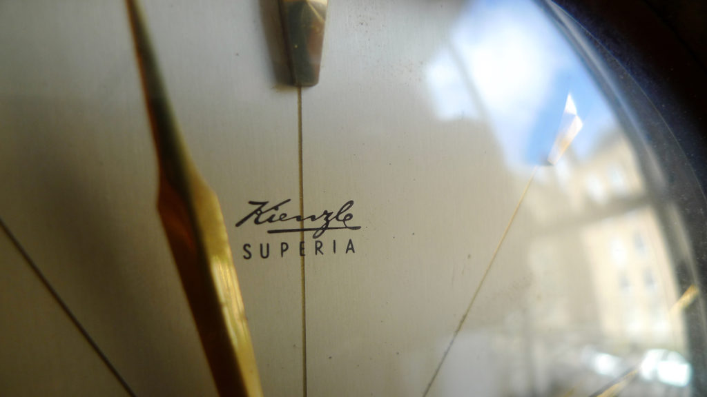 Kienzle "Superia" Mid-Century Mantle Clock, 1960s