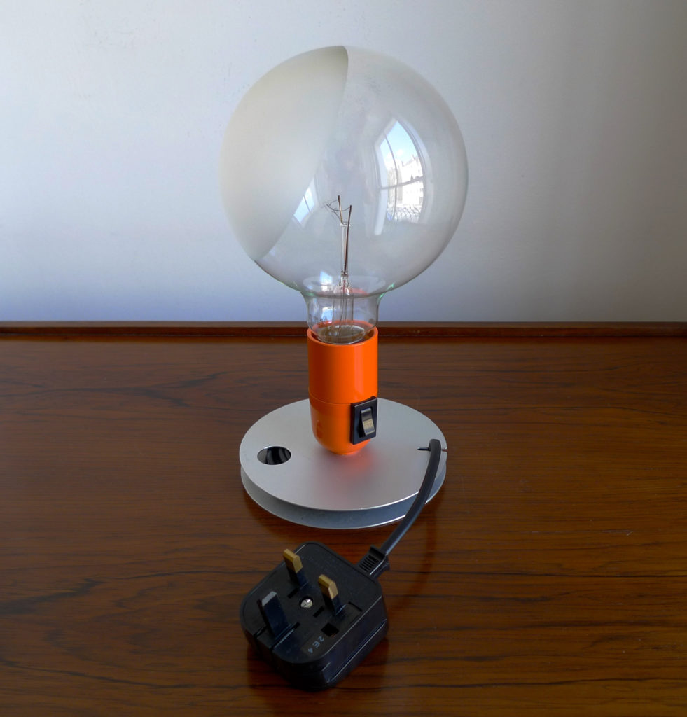 Achille Castiglioni "Lampadina" Table Lamp By Flos, 1972