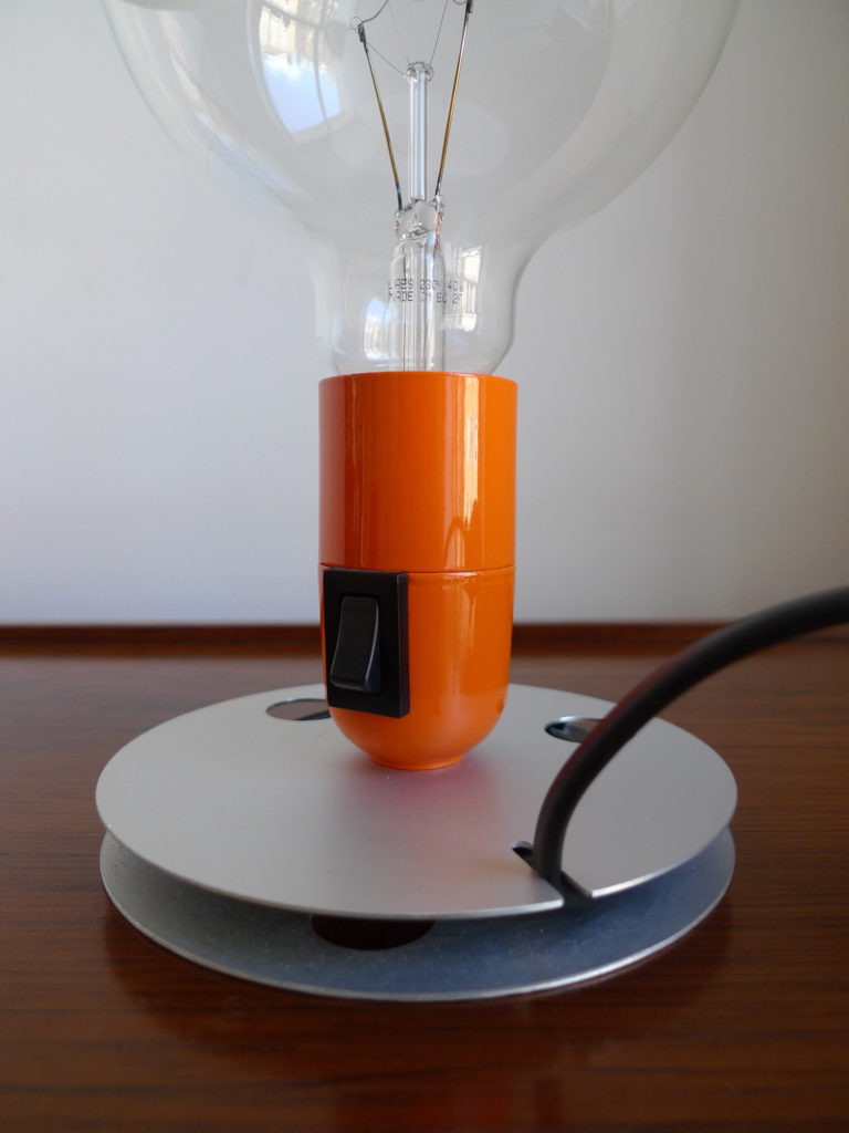 Achille Castiglioni "Lampadina" Table Lamp By Flos, 1972