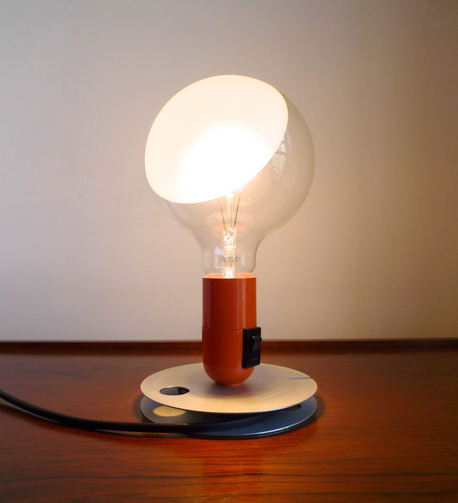 Achille Castiglioni "Lampadina" Table Lamp By Flos, 1972