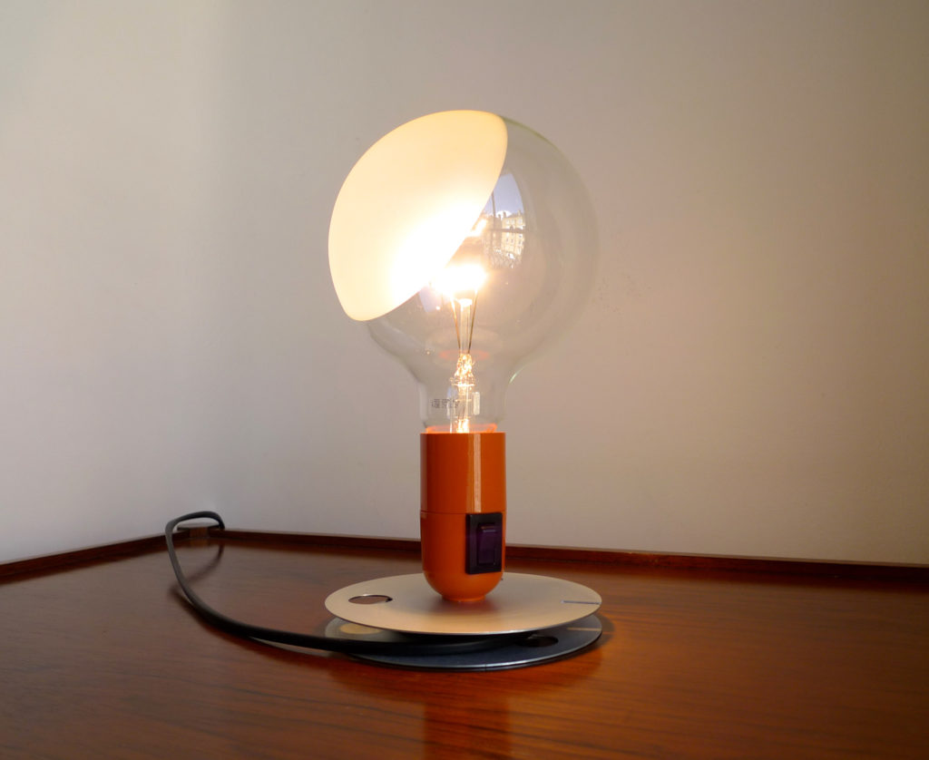 Achille Castiglioni "Lampadina" Table Lamp By Flos, 1972