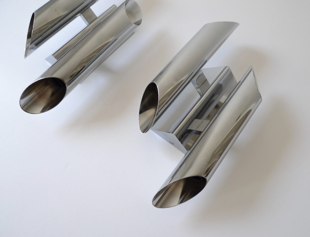 Gianni Celada "Carciofo" Sconces by Fontana Arte, Italy 1970s