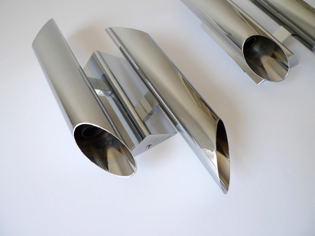 Gianni Celada "Carciofo" Sconces by Fontana Arte, Italy 1970s
