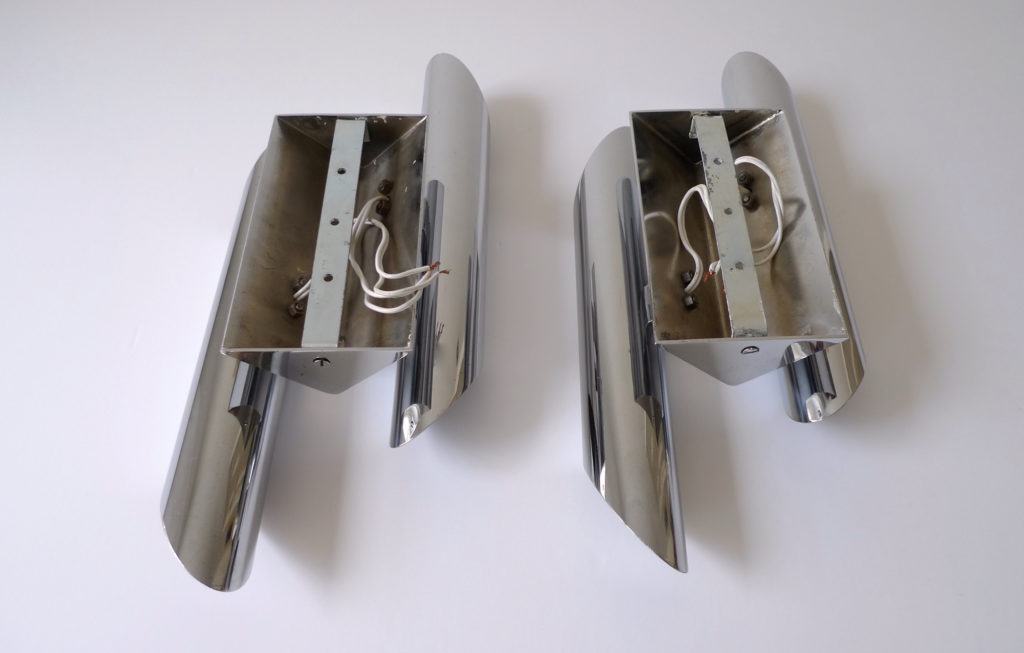 Gianni Celada "Carciofo" Sconces by Fontana Arte, Italy 1970s