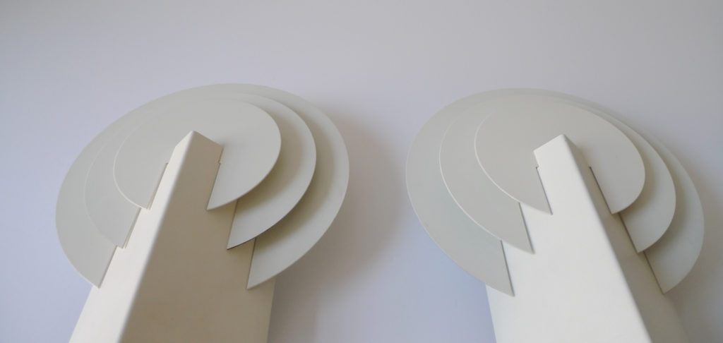 Danish Mid-Century Lyskaer Belysning Wall Sconces, c.1970s