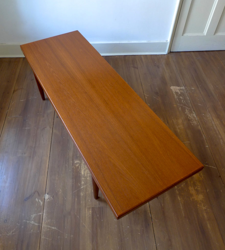Vintage Hovmand-Olsen Teak Danish Coffee Table, 1960s