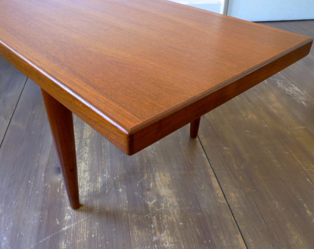 Vintage Hovmand-Olsen Teak Danish Coffee Table, 1960s