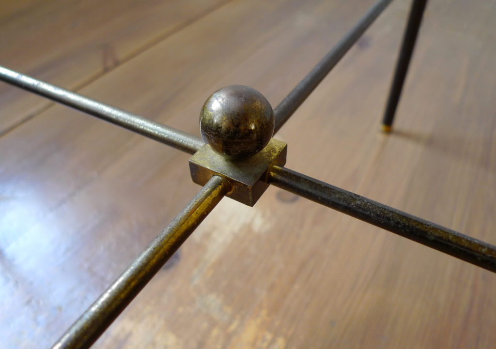Vintage Hollywood Regency Neoclassical Side Table, 1970s