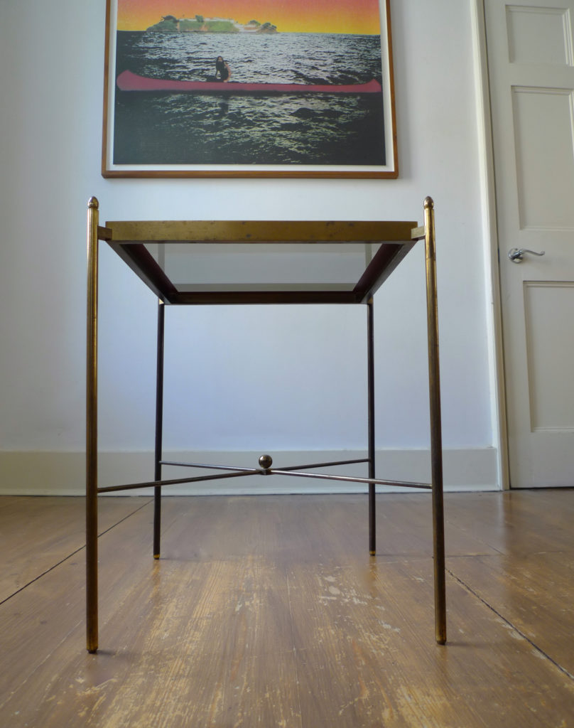 Vintage Hollywood Regency Neoclassical Side Table, 1970s