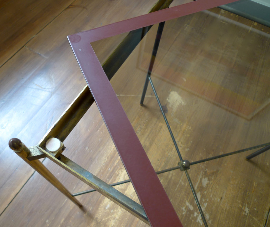 Vintage Hollywood Regency Neoclassical Side Table, 1970s