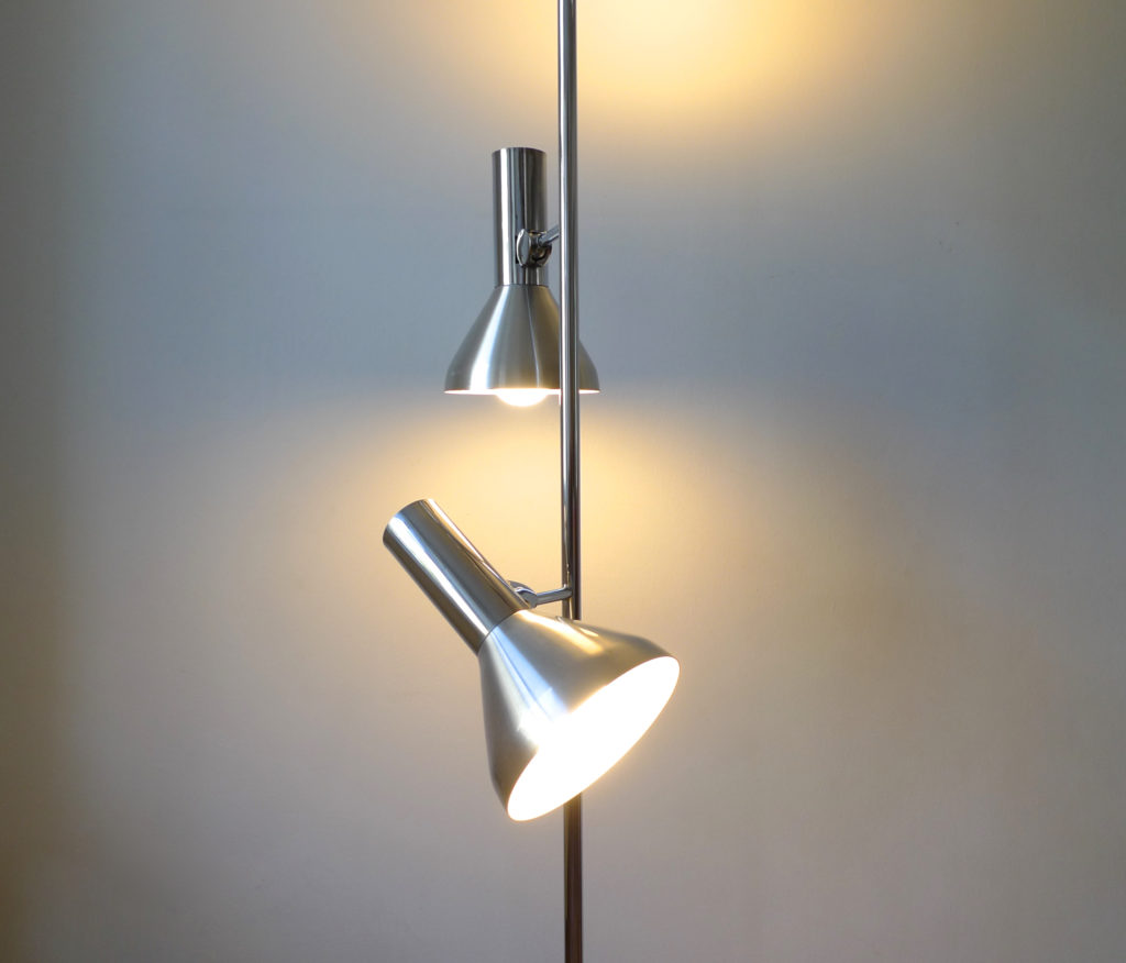 Mid-Century Triple Spot Standard Floor Lamp, c. 1970s