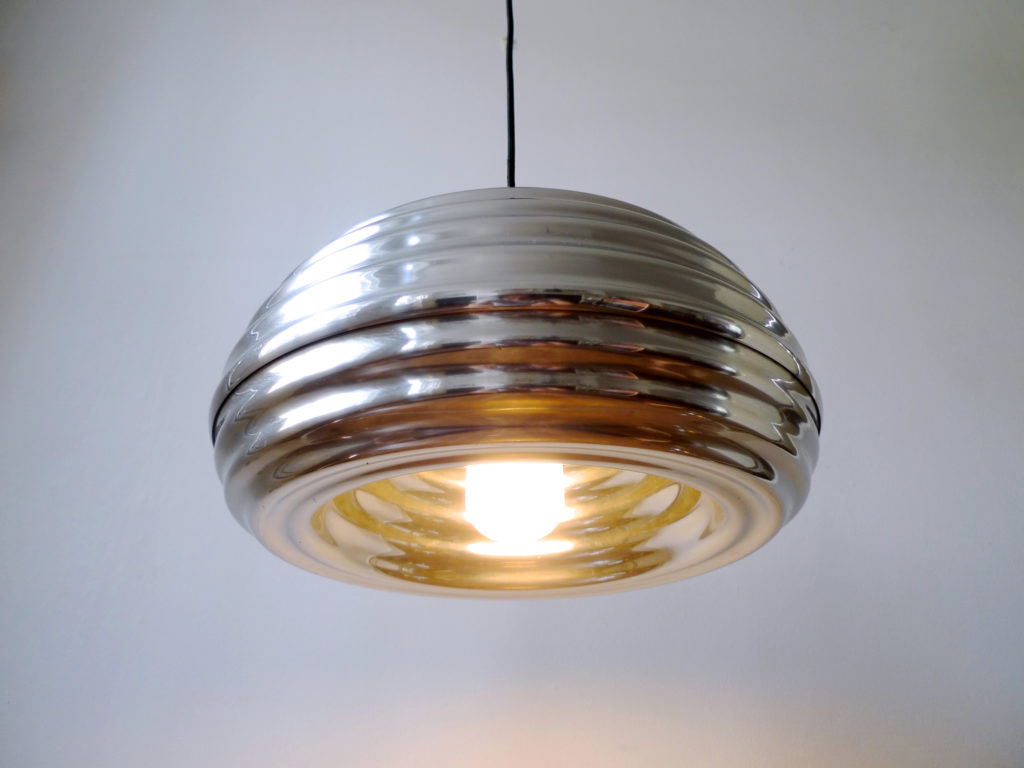 Achille & Pier Giacomo Castiglioni "Splugen Brau" Pendant Light by Flos, 1961