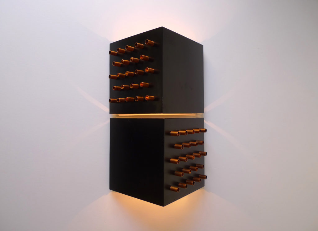 Pair of Space Age "Clair-Obscur" Wall Lights by RAAK Amsterdam, 1960s