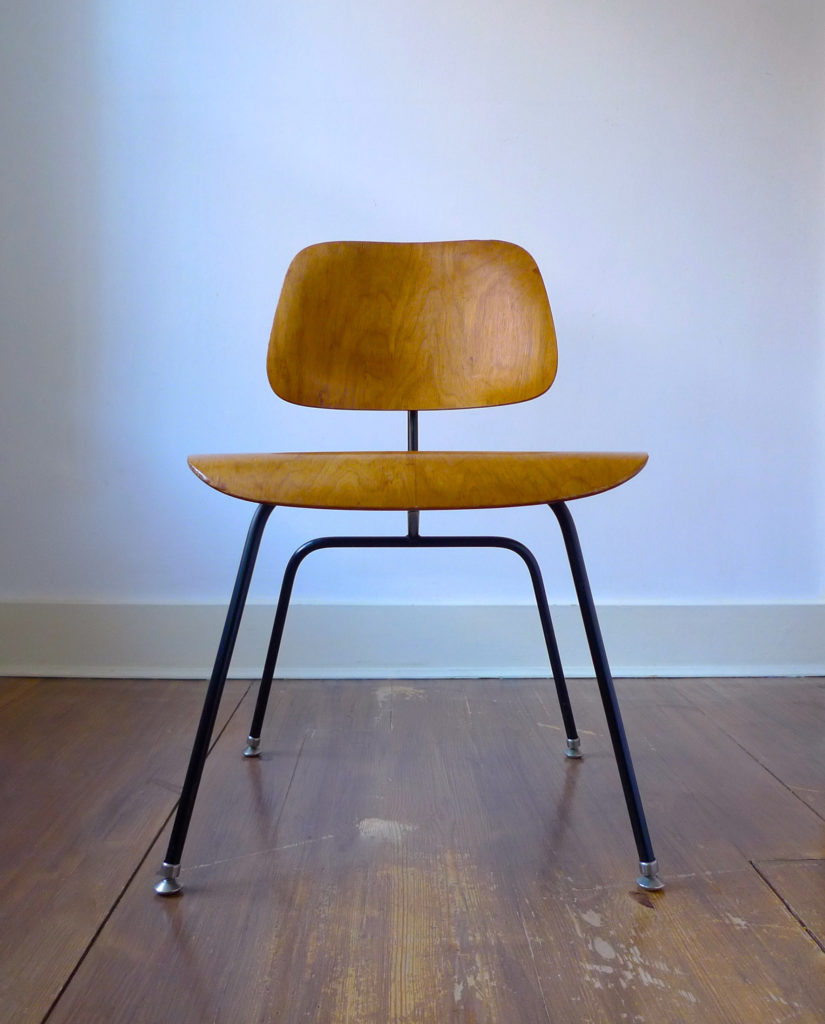 Early Charles & Ray Eames DCM Chair for Herman Miller, 1953