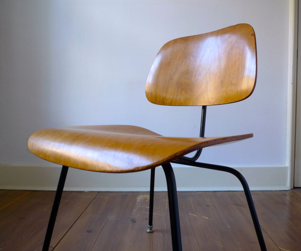 Early Charles & Ray Eames DCM Chair for Herman Miller, 1953
