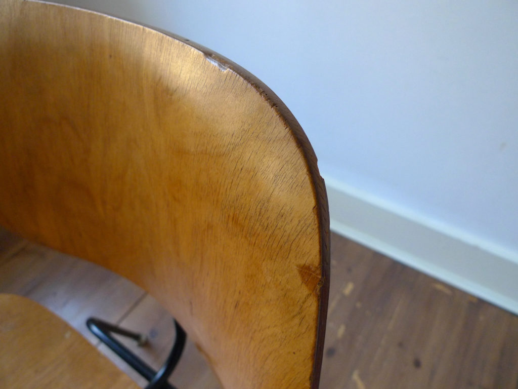 Early Charles & Ray Eames DCM Chair for Herman Miller, 1953