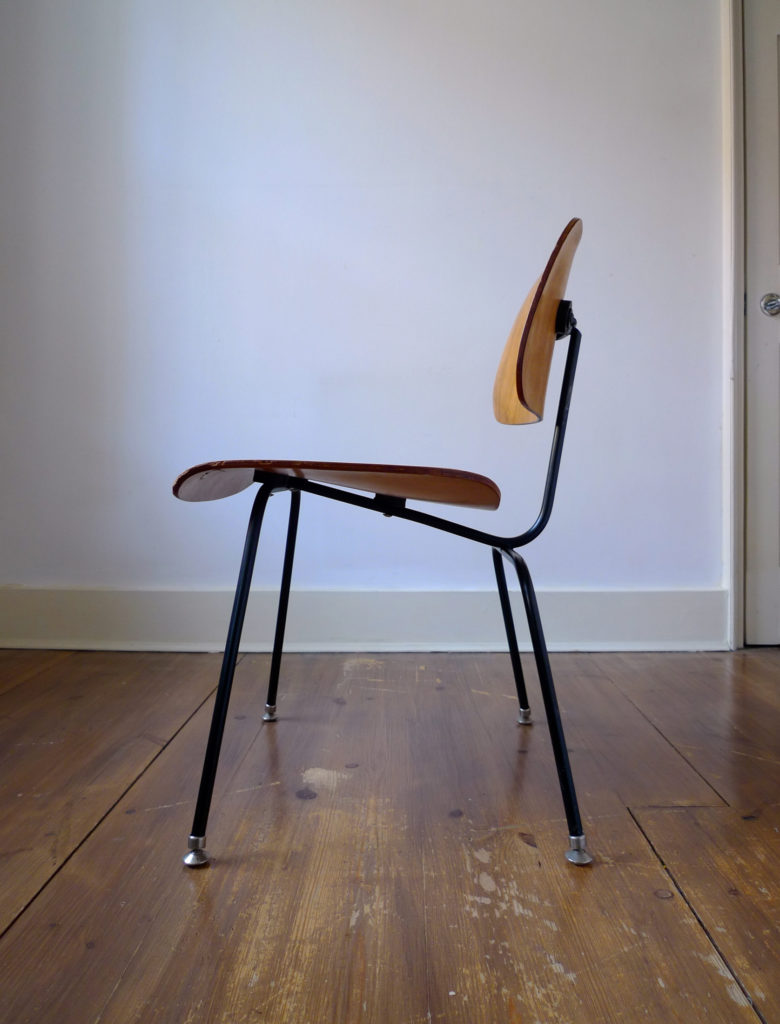 Early Charles & Ray Eames DCM Chair for Herman Miller, 1953