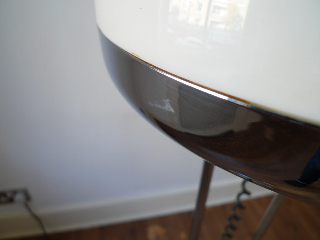 Stunning Italian Adjustable Space Age Mushroom Standard Floor Lamp, c. 1960s