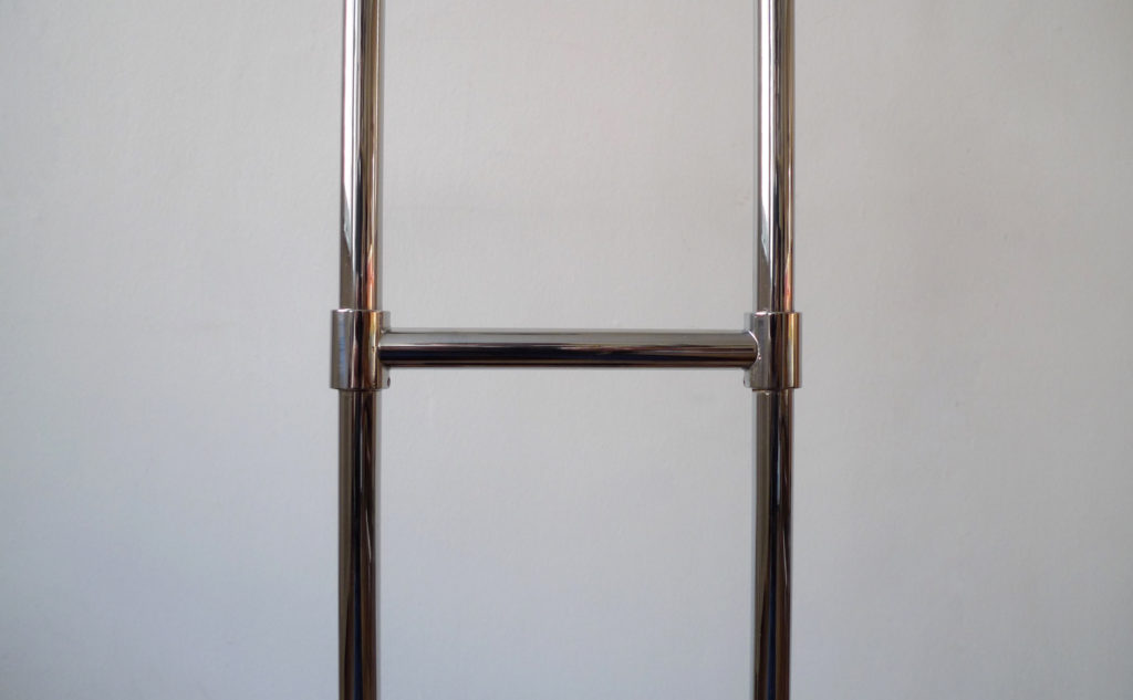 Jo Hammerborg "Trombone" Floor Lamp for Fog & Morup, Denmark 1960s