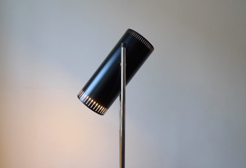 Jo Hammerborg "Trombone" Floor Lamp for Fog & Morup, Denmark 1960s