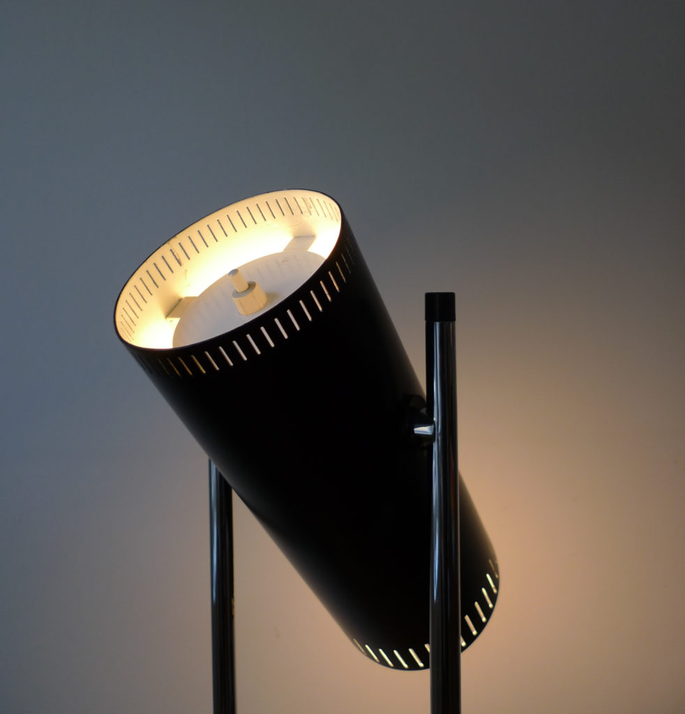 Jo Hammerborg "Trombone" Floor Lamp for Fog & Morup, Denmark 1960s