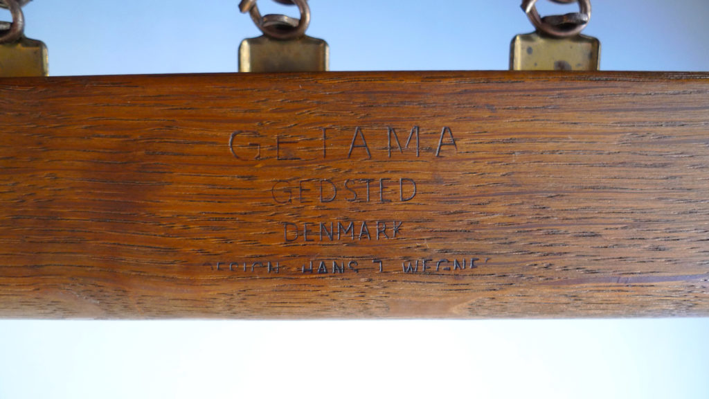Iconic Hans J. Wegner Model GE290 3 Seater Sofa by Getama, Danish 1950s
